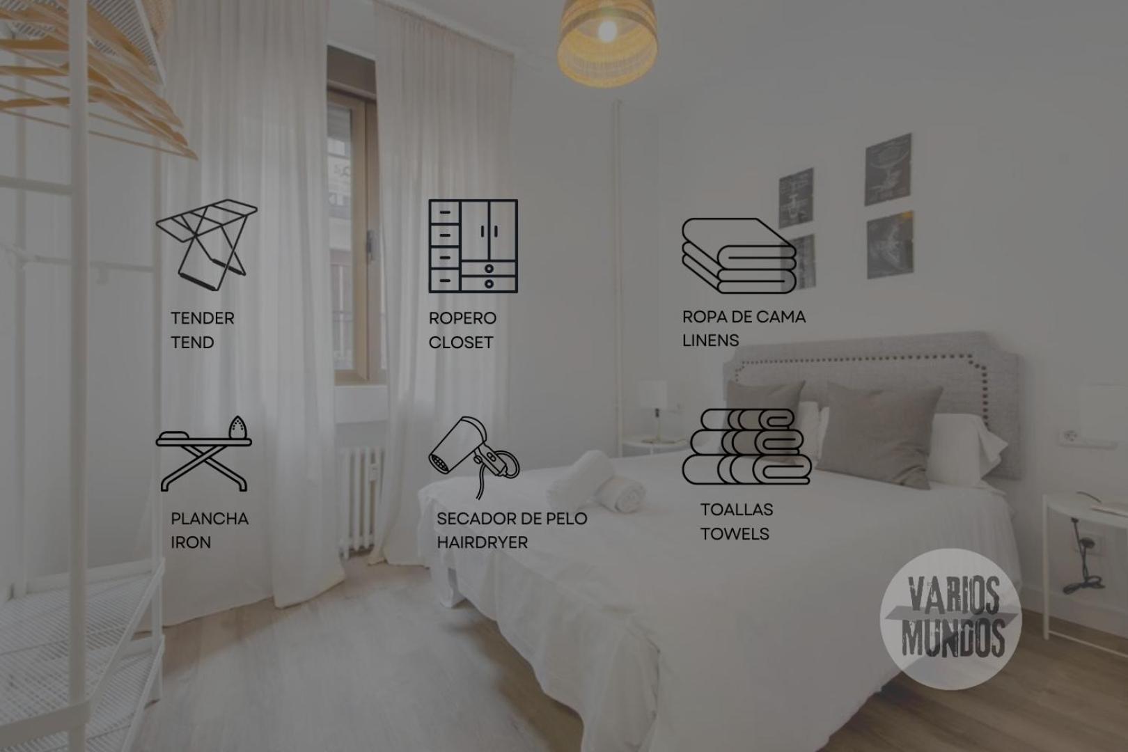 Elegante Apartamento En El Centro De Madrid-Rastro Lejlighed Eksteriør billede