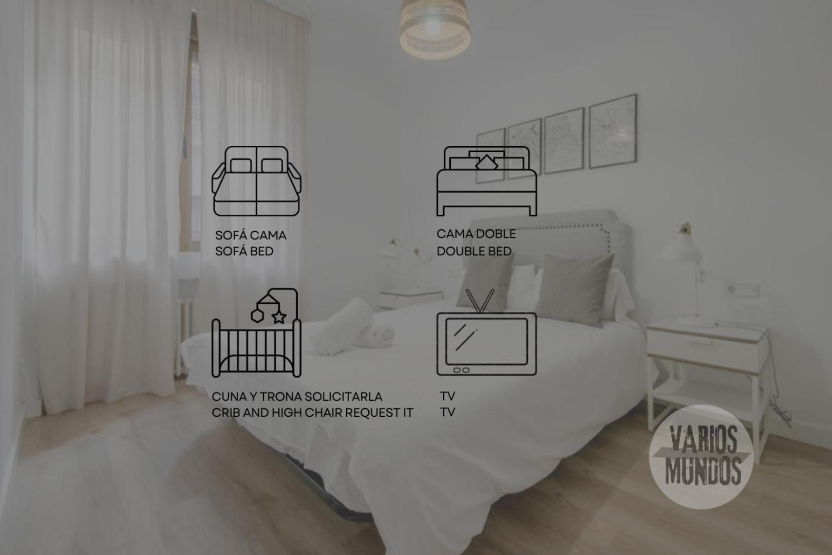 Elegante Apartamento En El Centro De Madrid-Rastro Lejlighed Eksteriør billede
